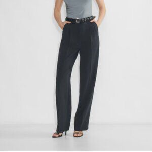 Aritzia The Effortless Pant Black Trousers 2 - Day Twill pants
